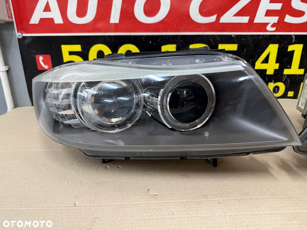 BMW 3 E90 E91 LCI LIFT 09-11 LAMPY PRZÓD BIXENON 7202583 7202584 KOMPLETNE - 3