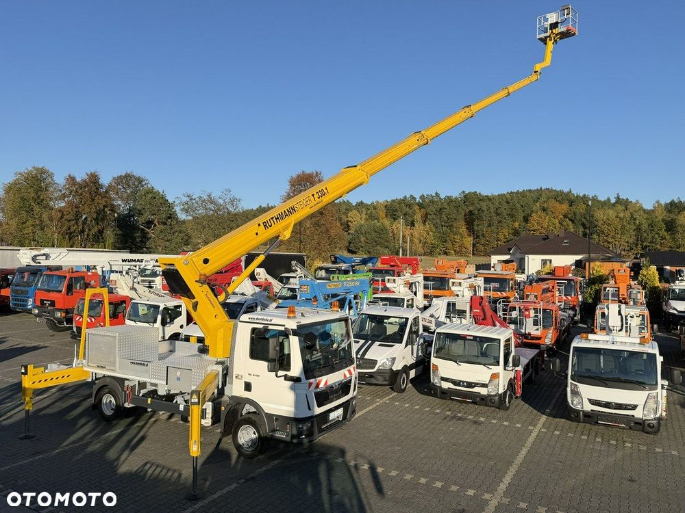 MAN TGL 7.150 Zwyżka Ruthmann T330 33-Metry w bok 21m Mały przebieg - 7