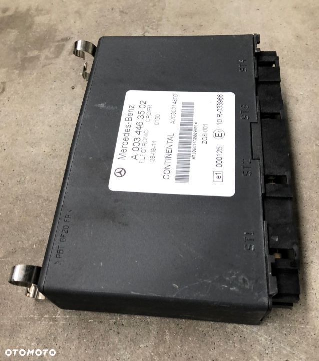 CPC/FR moduł sterownik A 003 446 35 02 Mercedes - 4