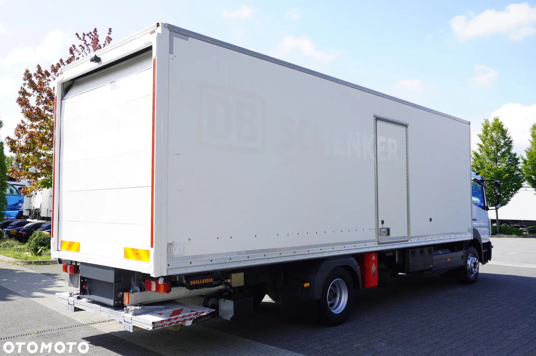 Mercedes-Benz Atego 1318 E6 / kontener 20 palet / winda / 90 tys.km !!! - 3