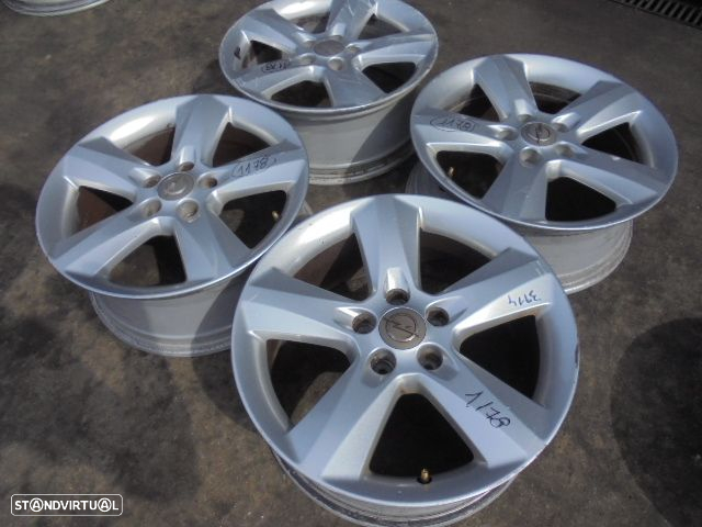 Jogo De Jantes 13260607 OPEL MERIVA B FASE 1 2011 1.4I 120CV 5P BRANCO 35 7Jx17 5X108 63.6MM - 5