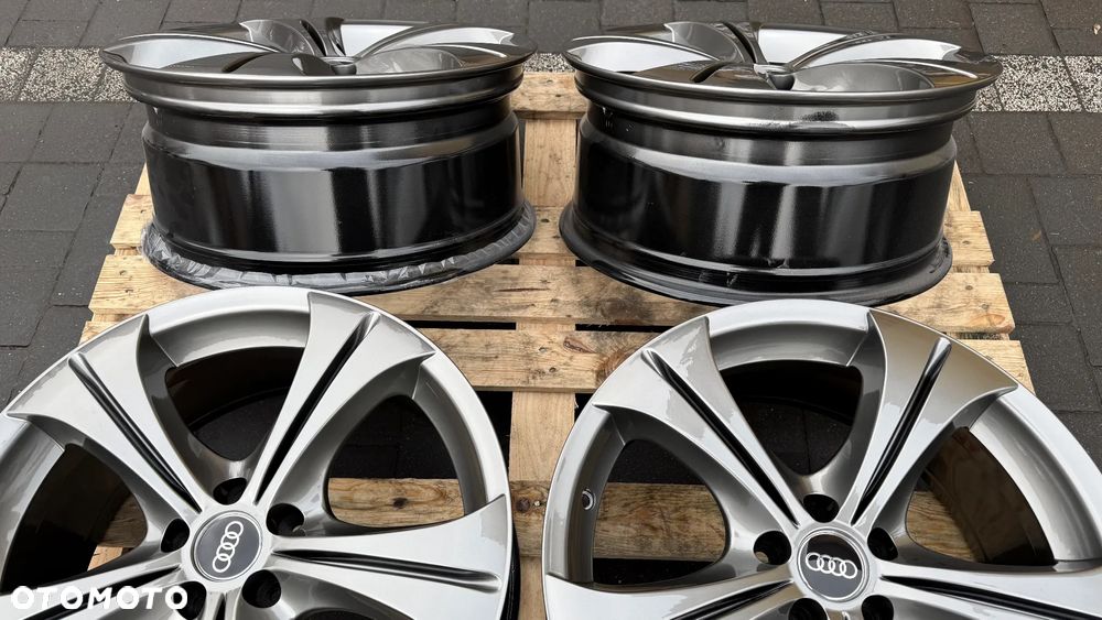 Alufelgi r18 5x100 ET35 8J Audi Seat Skoda VW Koła Oxigin 8018 - 6