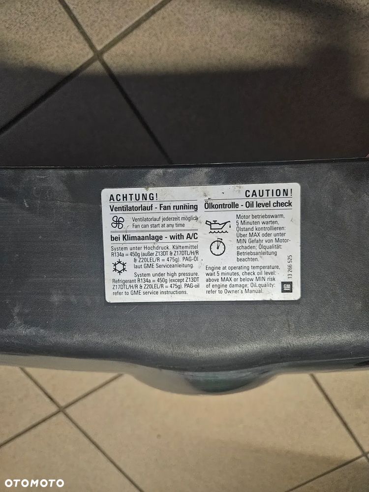 GRILL ATRAPA PRZÓD OPEL ZAFIRA B 13247331 - 4