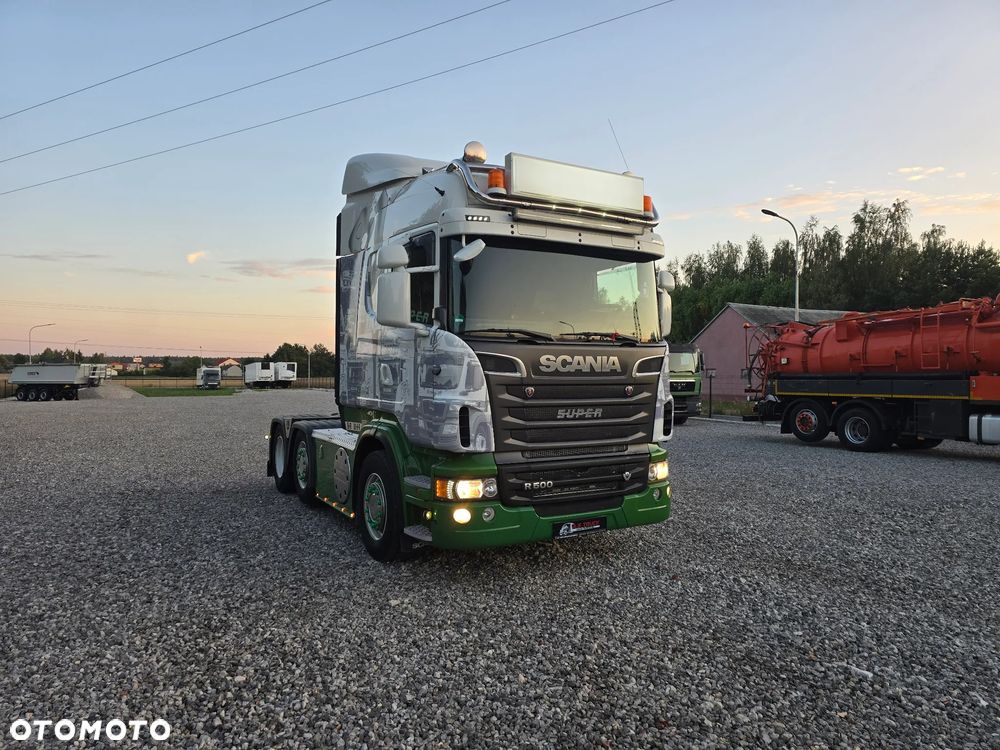 Scania R500 V8 /Pusher/ACC/SCC/RETARDER/OŚ Skrętna i Podnoszona - 5