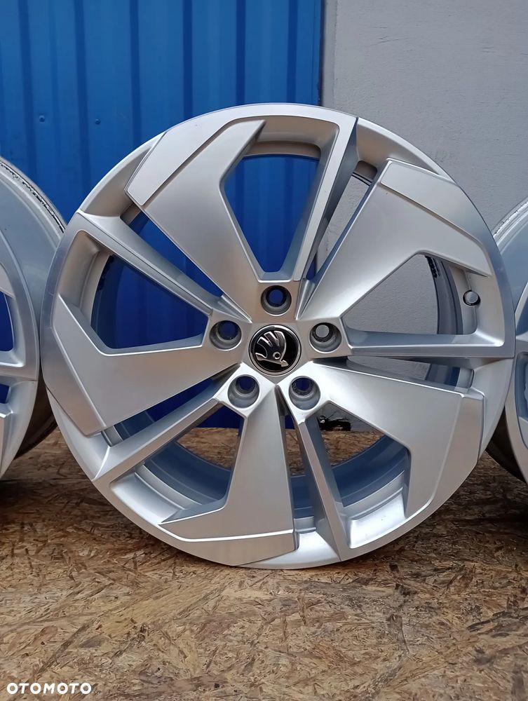 FELGI ALUMINIOWE 5x112 R18 ET48 7,5J SKODA OCTAVIA SUPERB YETI KAROQ - 6