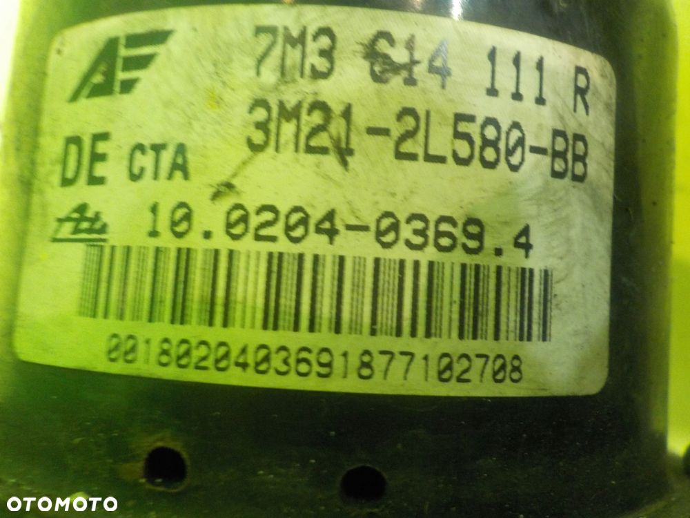 VW SHARAN I LIFT II 1.9 TDI 07r 5D pompa ABS 7M3907379H 7M3614111R - 5