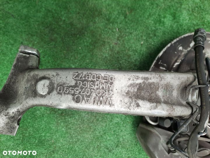 AUDI A6 C8 ZWROTNICA TARCZA ZACISK HAMULCOWY 4K0407559D 4K0407560D - 7