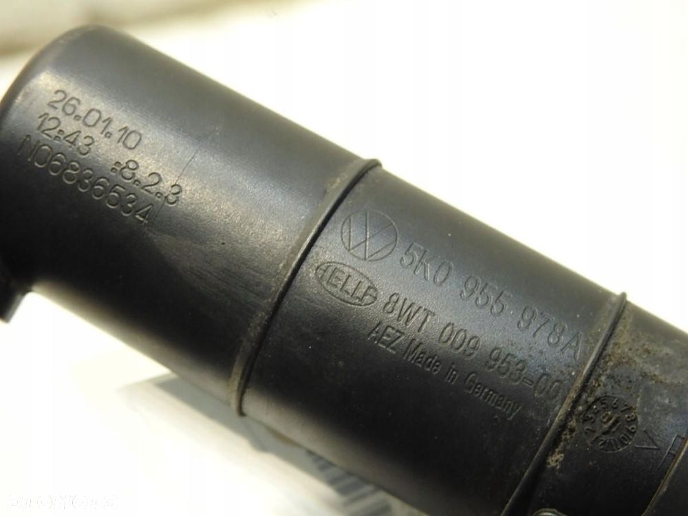 SPRYSKIWACZ LAMPY PRZÓD VW GOLF VI 5K0955978A - 7