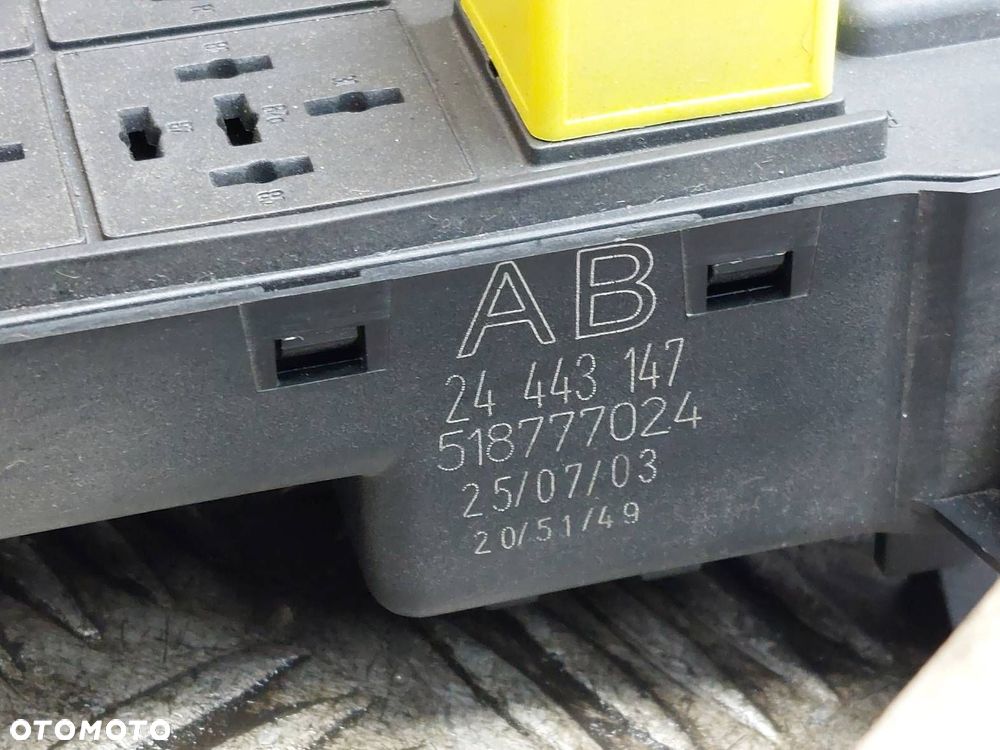 ZESTAW STARTOWY OPEL VECTRA C 1.8 16V 55352666 24443147 13112914 13132473 - 4
