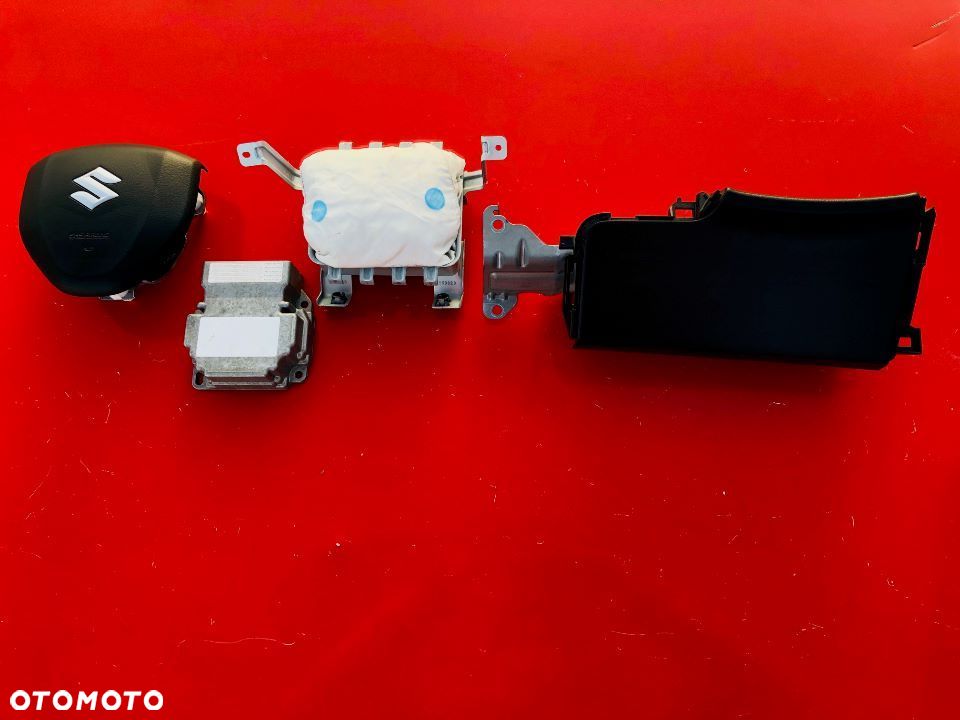 SUZUKI VITARA III DESKA KONSOLA KOKPIT PULPIT AIRBAG PODUSZKI 2x PASY PAS - 7