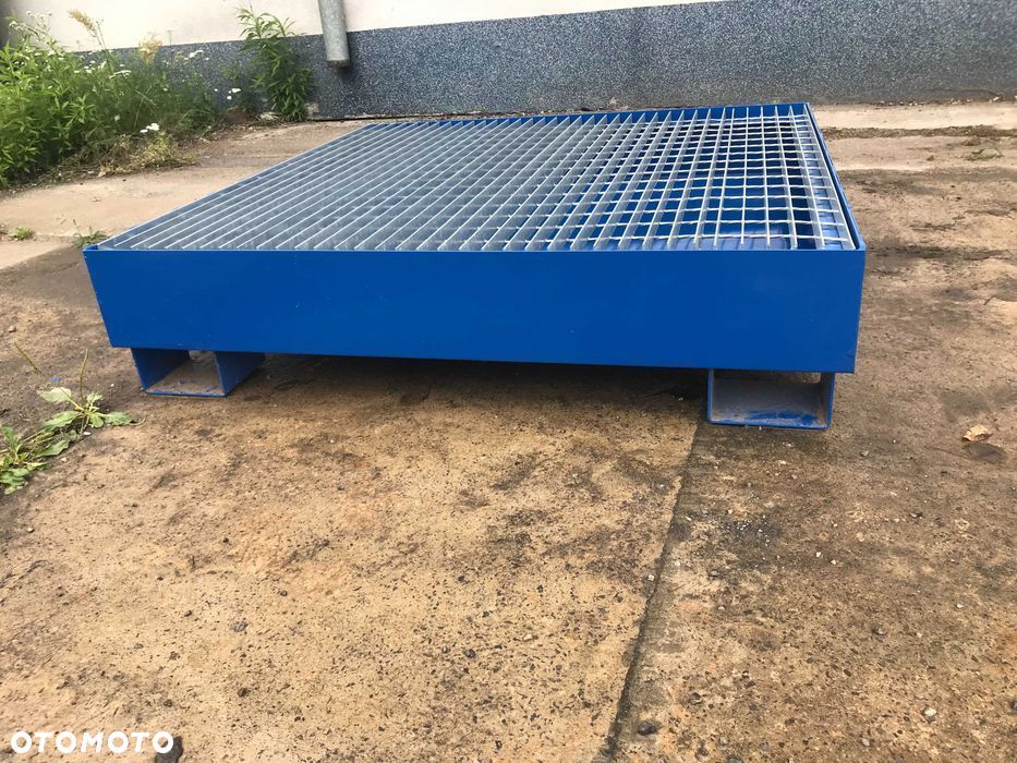 Wanna wychwytowa z kratownicą PMB  na jedną beczkę 50 L - 2