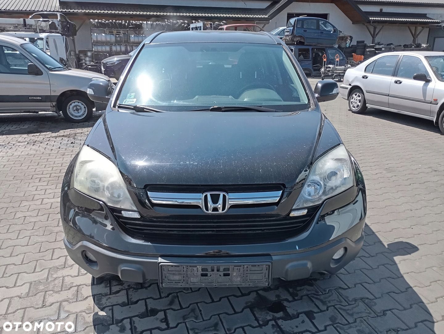 HONDA CRV CR-V 3 III PRZÓD ZDERZAK BŁOTNIK MASKA LAMPA REFLEKTOR EU B92P - 1