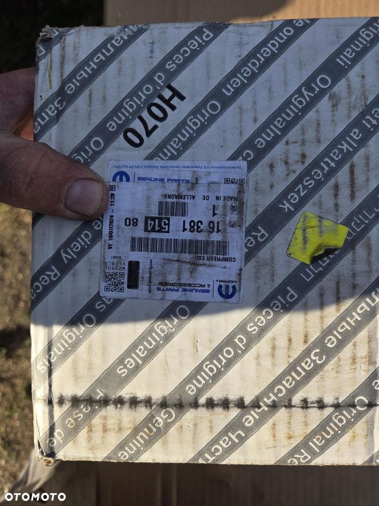Sprężarka Kompresor Zawieszenia Powietrza Fiat Ducato III Citroën Jumper II Peugeot Boxer II 1638151480 1357253080 - 15