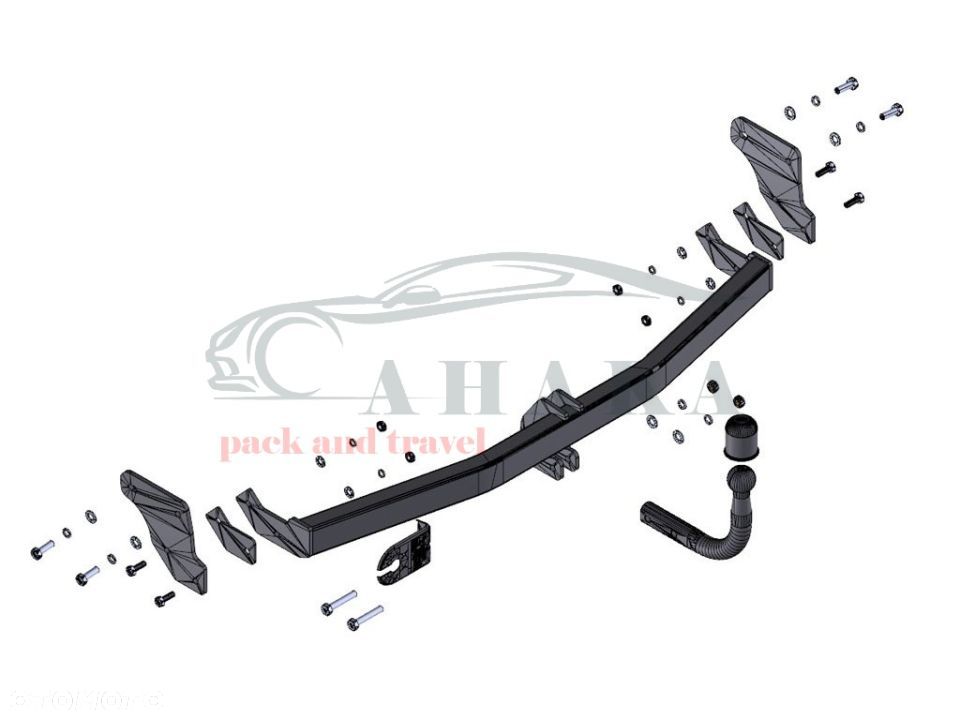 Hak Holowniczy Odkręcany Do Hyundai Ix20 2015-2019 - 3