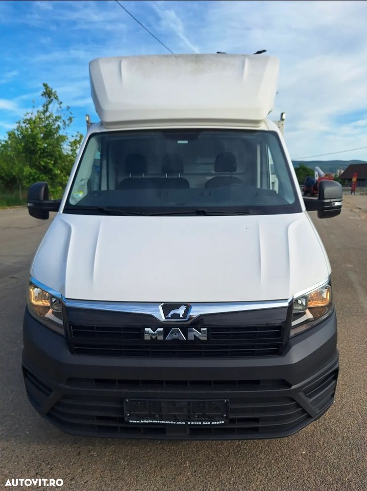 MAN TGE / Vw Crafter 2.0 TDI MAXI 2020 Platforma/ Carosata cu obloane aluminiu Clima AC - 2