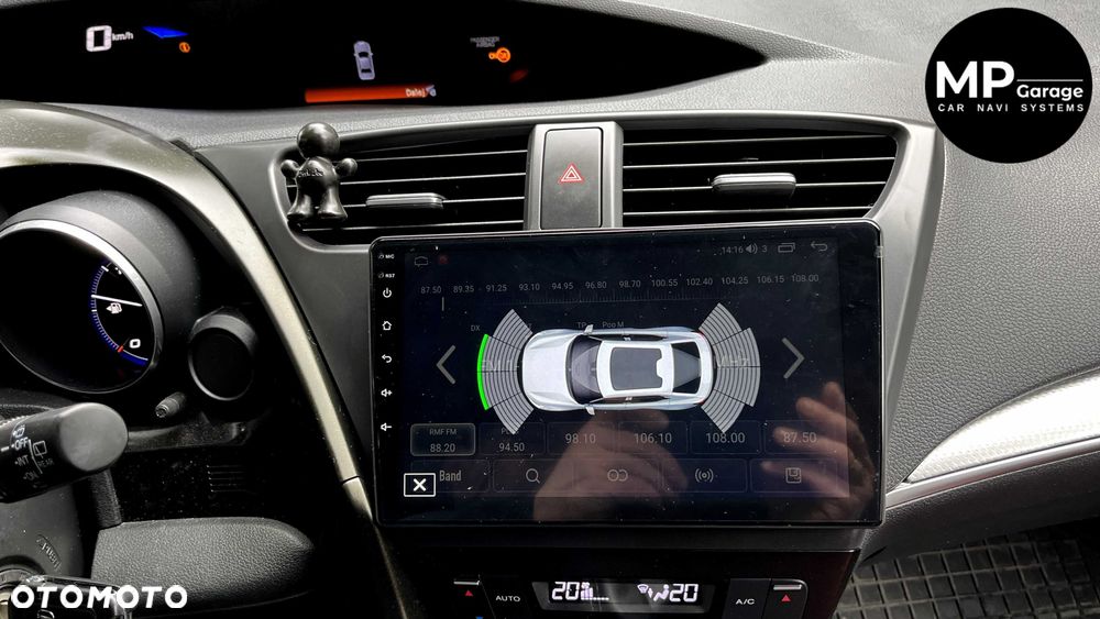 HONDA CIVIC 9 FK FB Nawigacja Android_14 Apple CarPlay/AA Qled Montaż - 13