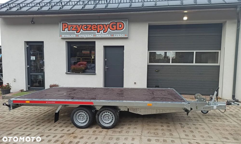 TEMARED Laweta CARPLATFORM 5m spawana przyczepa dmc 3T - 6