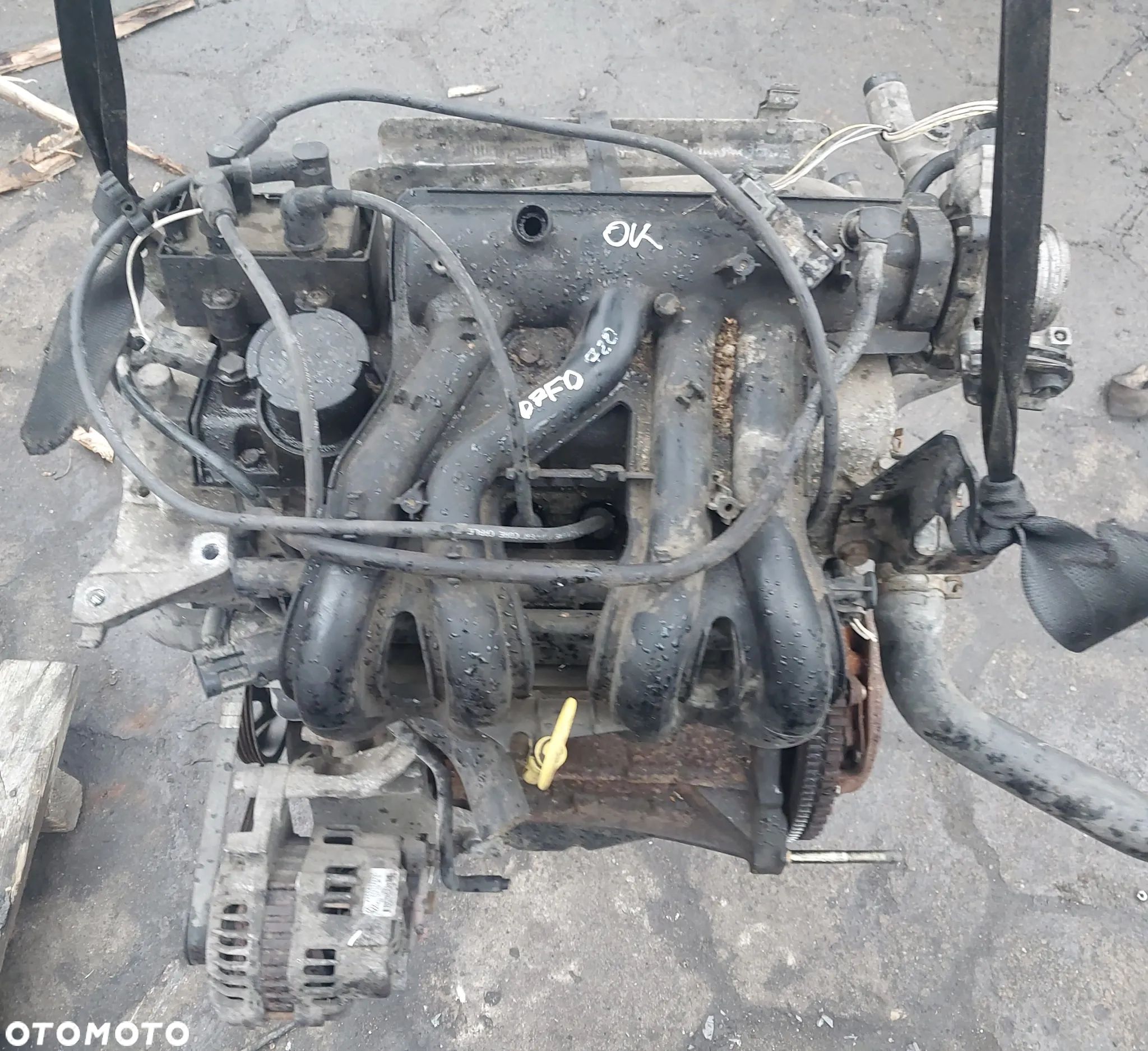 Silnik kompletny 1.2 8v D7FD 720 D7F D720 Renault Kangoo Twingo Clio Modus 58KM - 1