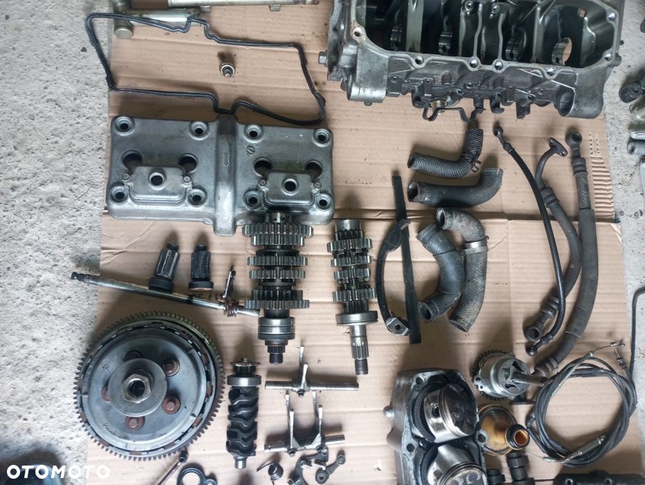 Głowica części silnika silnik Kawasaki ZZR 600 ZX E ZX6R  98-02r B3 - 6