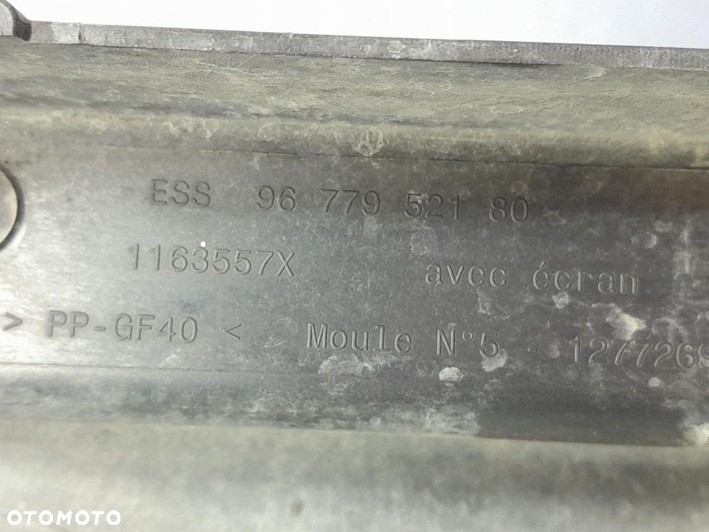 CITROEN C3 II 1.4 VTI 95 KM PAS PRZEDNI WIATRAK CHŁODNICE 9677952180 - 9
