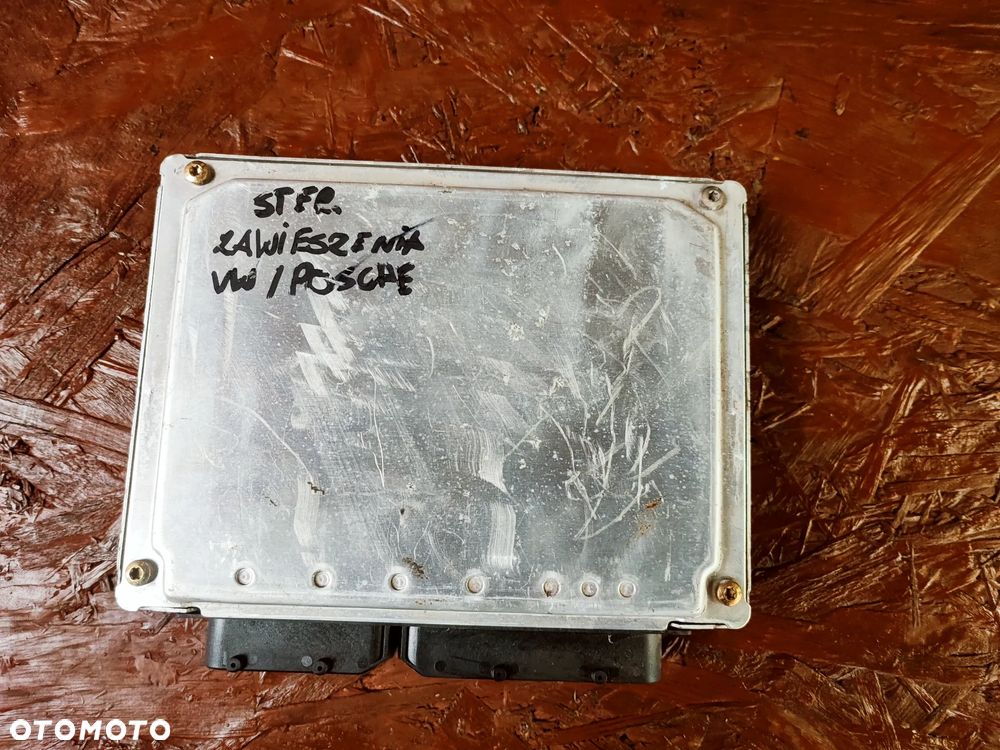 PORSCHE CAYENNE ORYGINALNY STEROWNIK ZAWIESZENIA PNEUMATYCZNEGO O NR. 7L0 907 553 E OEM - 5