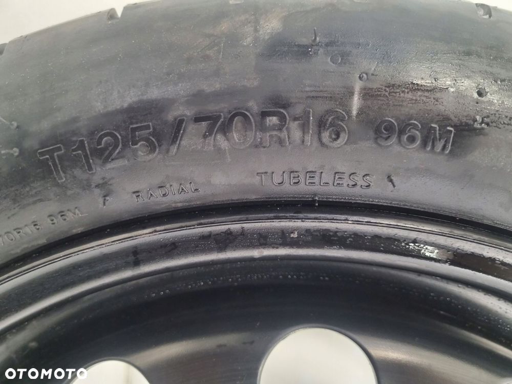 KOŁO DOJAZDOWE ZAPASOWE Audi Seat Vw Golf V 125/70 R16 1K0601027F 5x112 - 7
