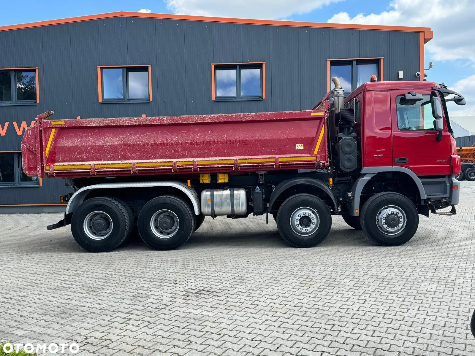 Mercedes-Benz ACTROS 4144 8x6 EURO5 WYWROTKA TRÓJSTRONNA Z BORDMATIKIEM - 4