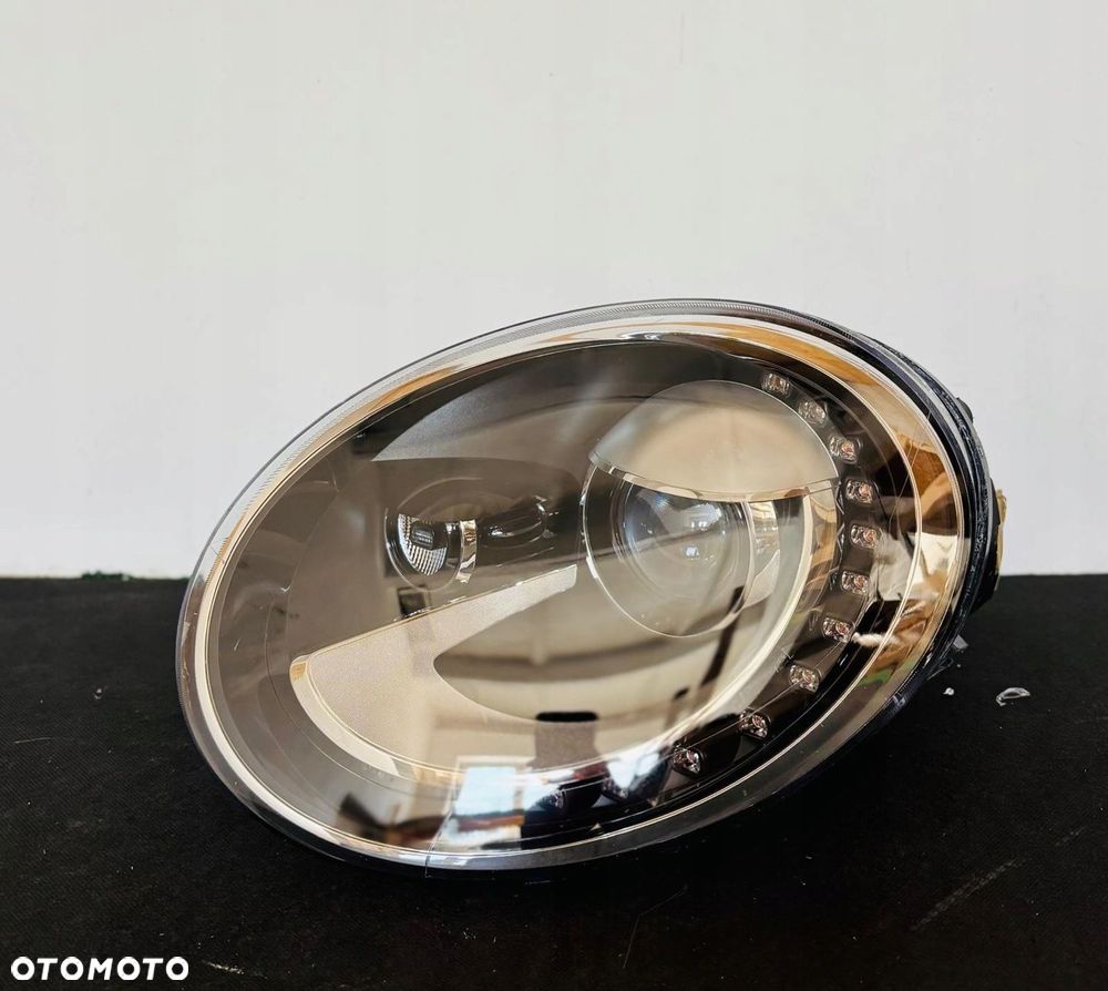 LAMPA LEWA REFLERTOR LEWY VW NEW BEETLE BI XENON  LED DZIENNY DEMONTAŻ EU - 1