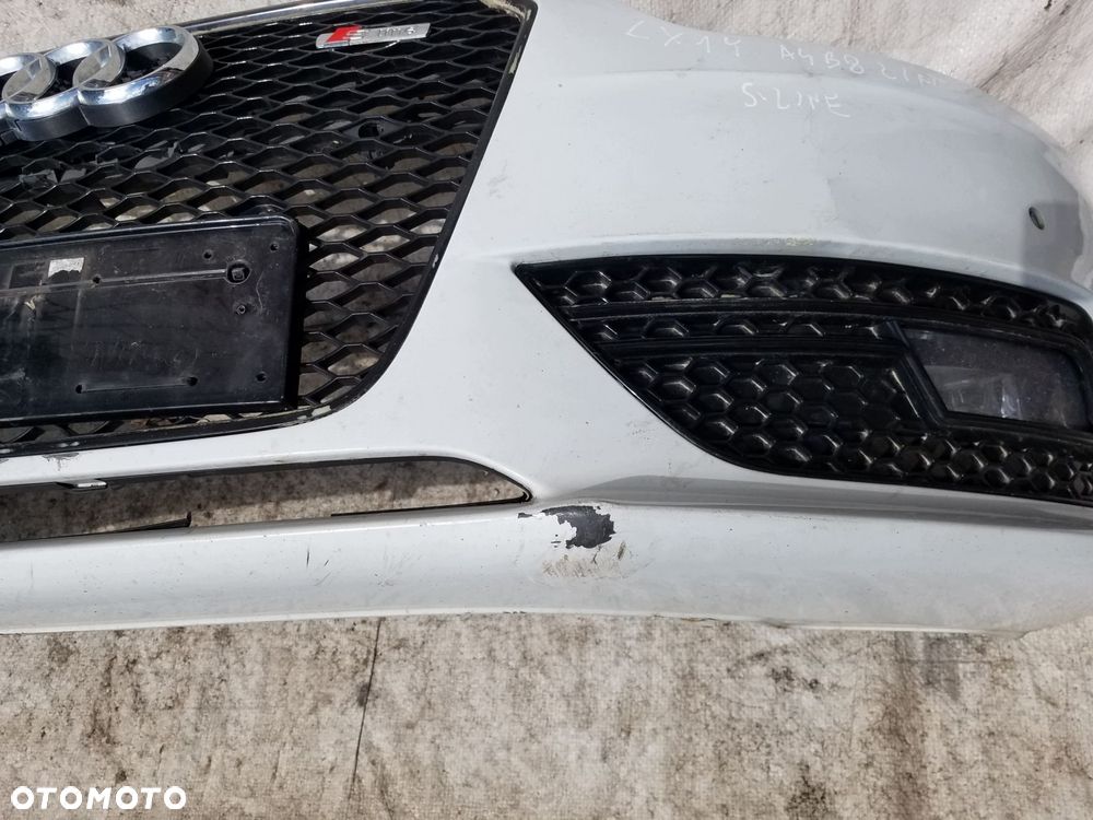 zderzak przód audi a4 b8 lift sline s-line kod ls9r - 7