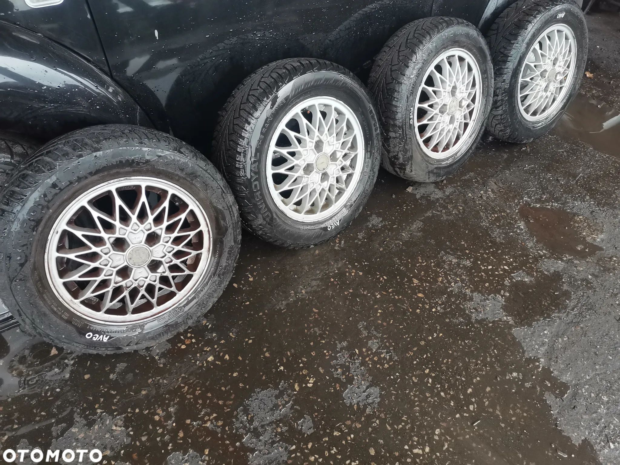 Kola felgi opony RONAL 14 4X100 185/65/14 OPONY ZIMOWE - 1