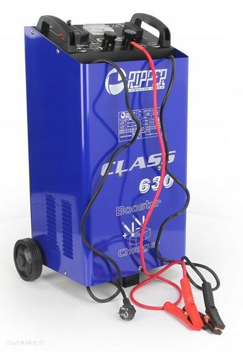 Prostownik z rozruchem 12/24V 600A solidny mocny ciężki rozruch TIR - 9