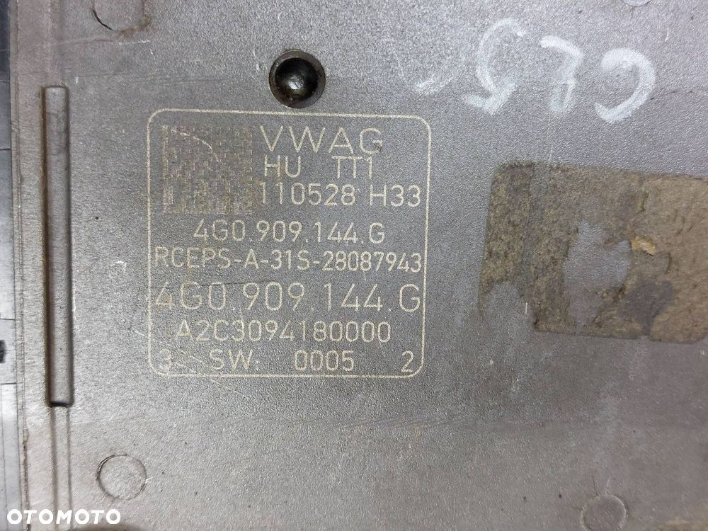 MAGLOWNICA PRZEKŁADNIA KIEROWNICZA AUDI A7 4G EU 4G0909144G 4G1423105D - 6