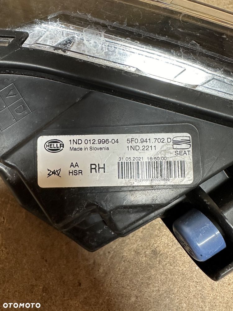 SEAT HALOGEN PRAWY ATECA LEON 5F0941702D - 9