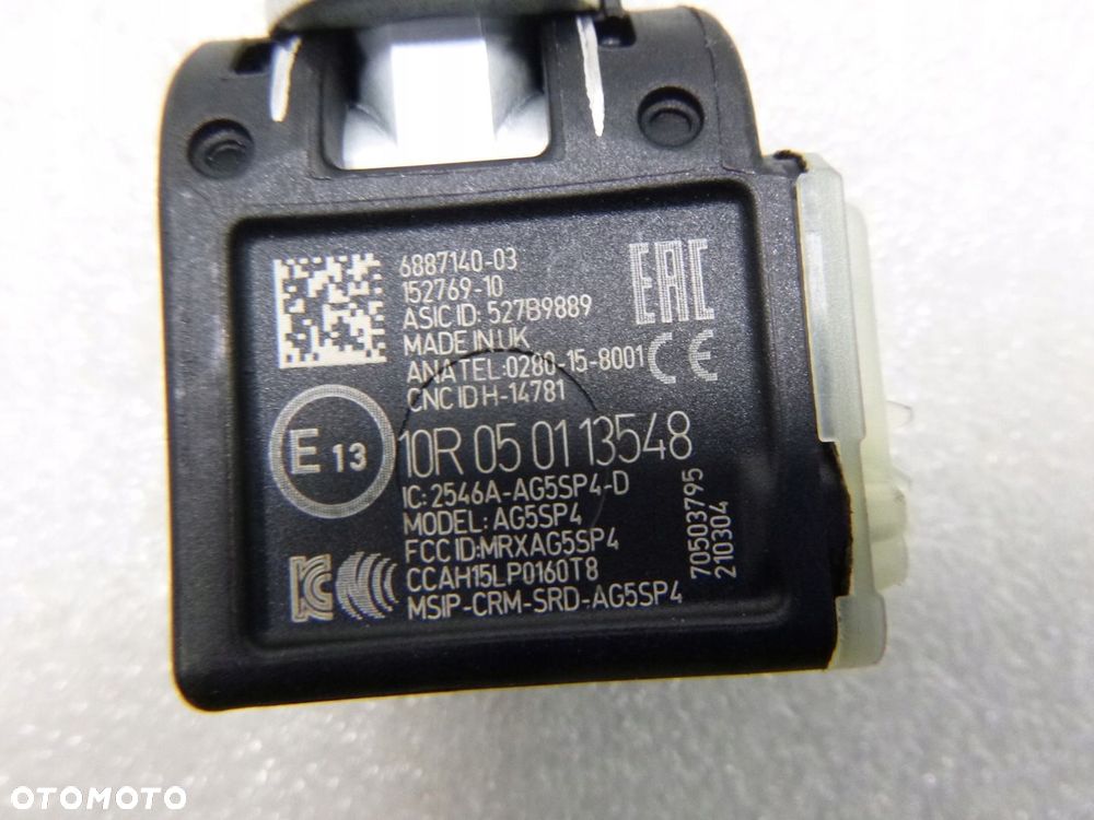 BMW 5 G30 / G31 7 G11 / G12 X3 G01 X4 G02 X5 G05 8 G15 G16 CZUJNIK CZUJNIKI CIŚNIENIA OPON TPMS NOWY - 8