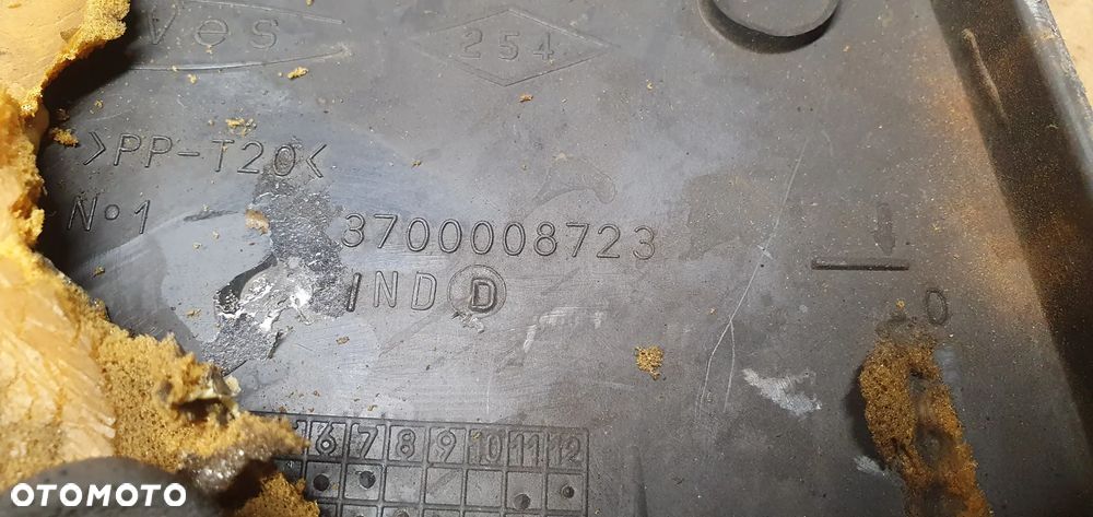 Osłona pokrywa silnika Dacia Logan 1.5 DCI 8200252409 8200299952 - 9
