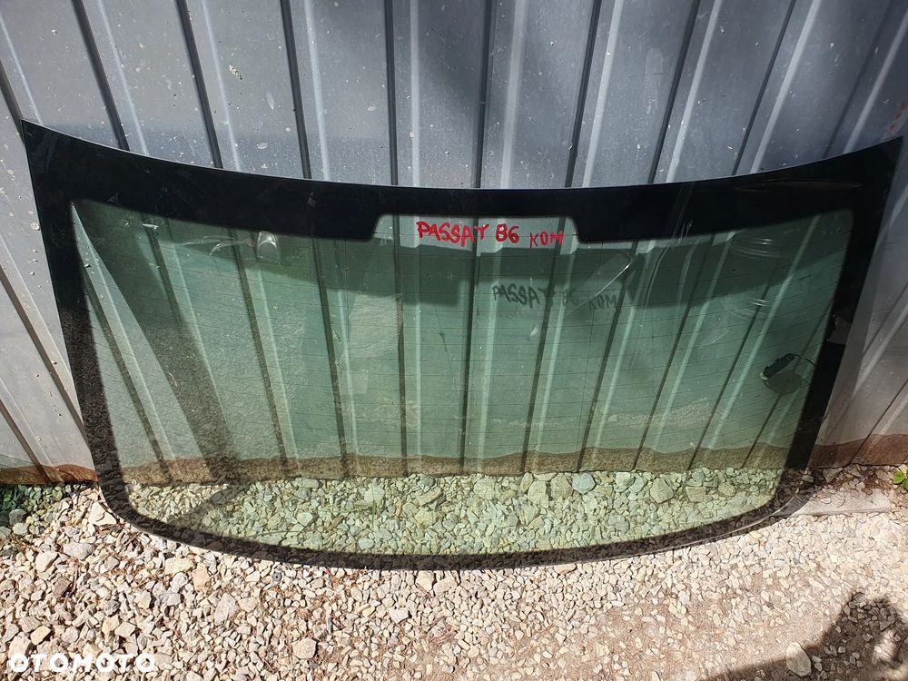VW PASSAT B6 KOMBI SZYBA TYŁ TYLNA 43R-00048 ORYGINAŁ - 1
