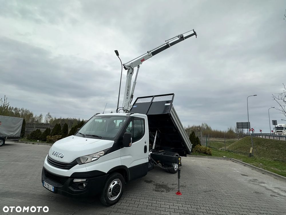 Iveco Daily 35C14 Wywrotka 3x do 3.5 tony+ HDS BONFIGLIOLI P.3500L - 2