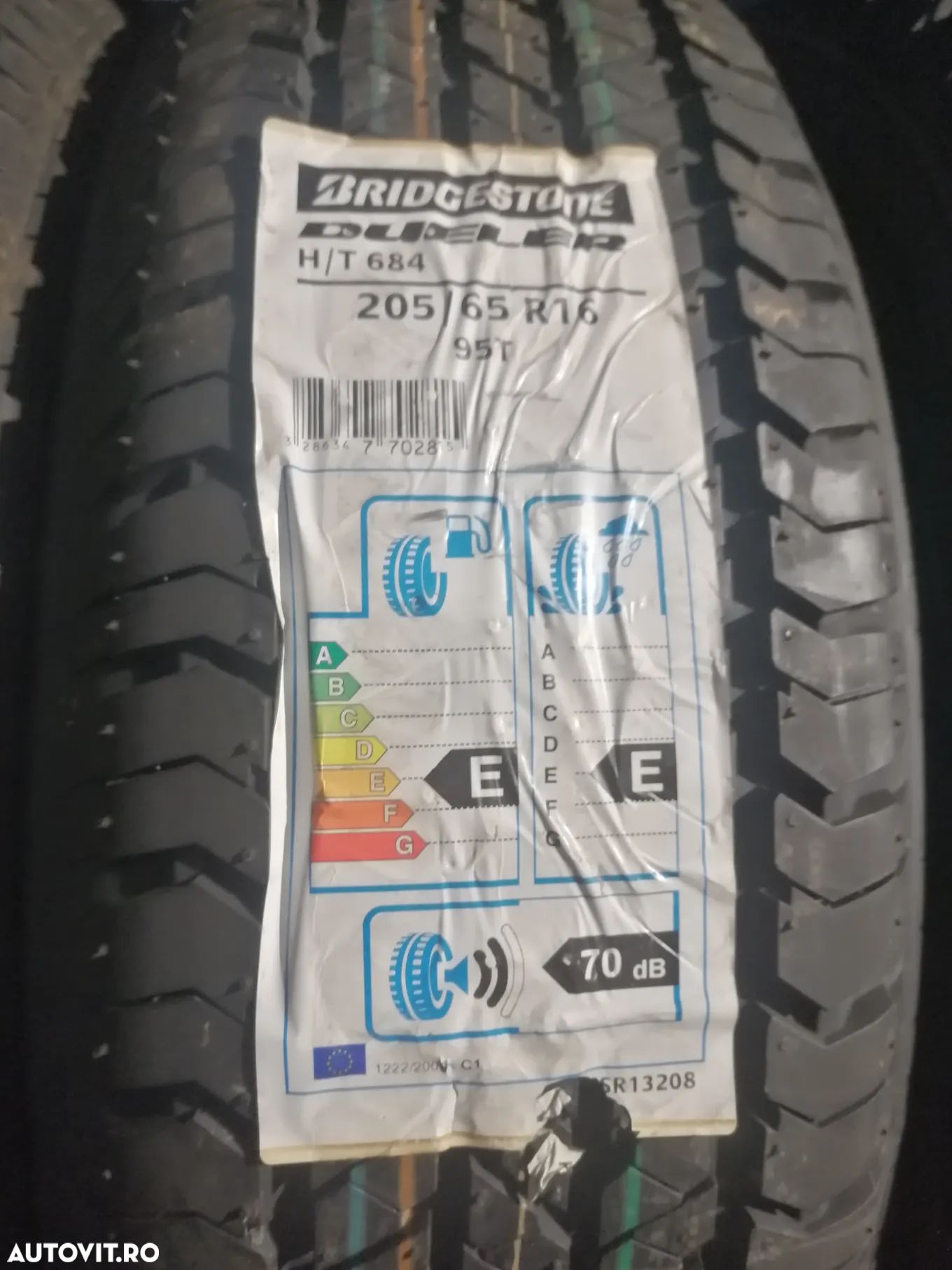 Anvelope noi vara 205/65 R16 BRIDGESTONE DUELER HT684 95T - 1