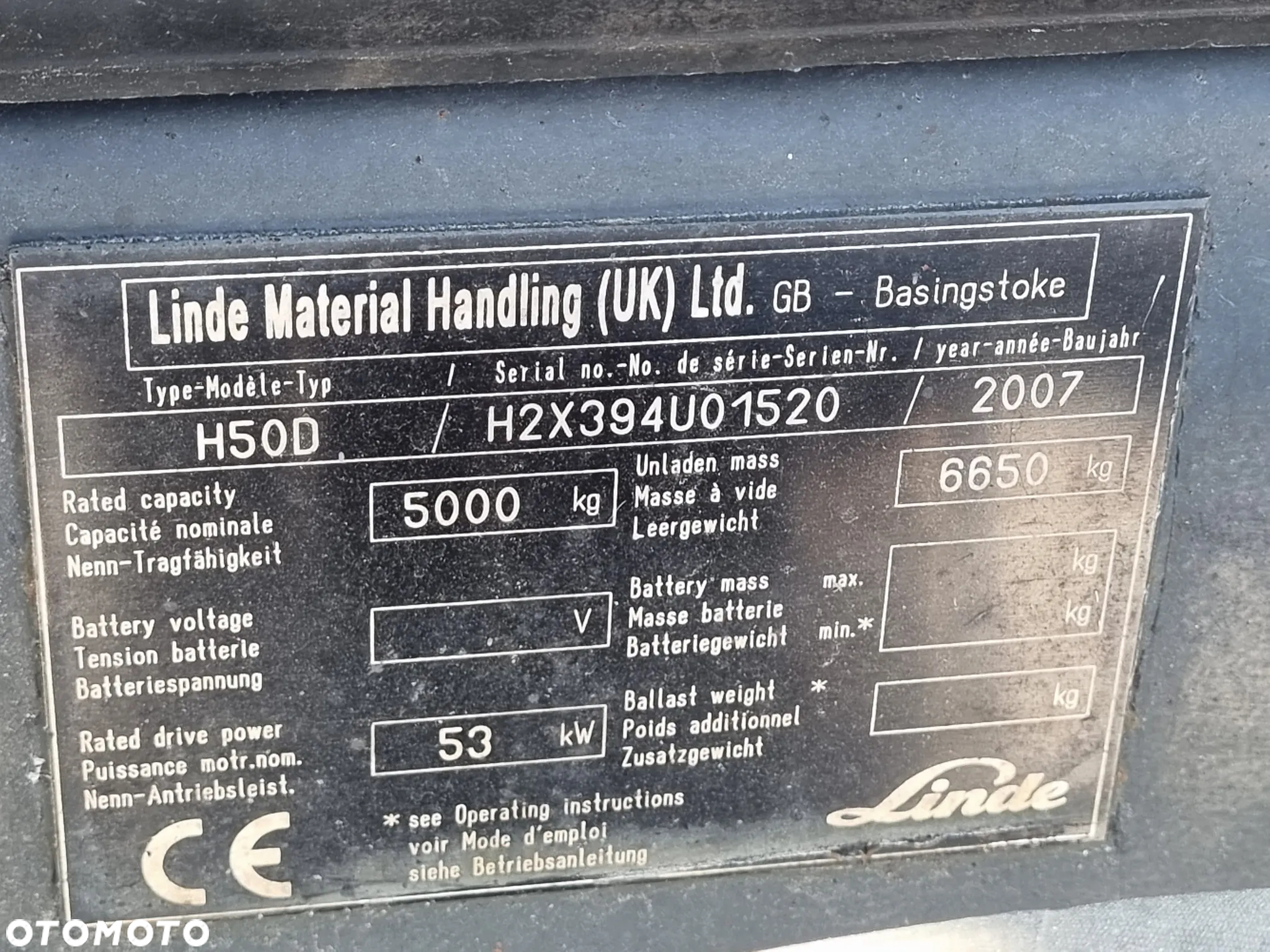 Linde H50D - 27