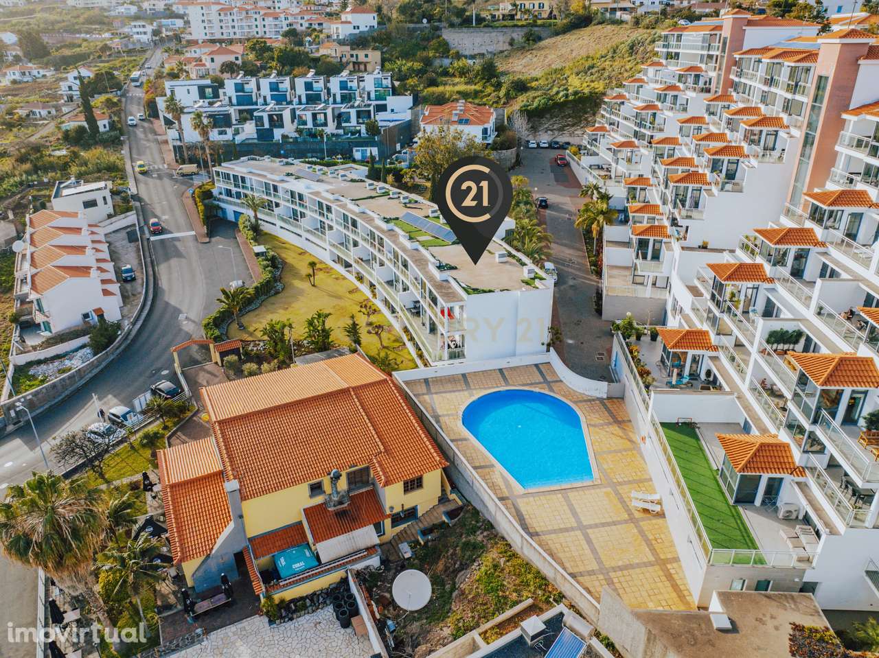 Apartamento T2 Caniço de Baixo - Mobilado com Piscina e Amplas Varanda - Grande imagem: 3/28