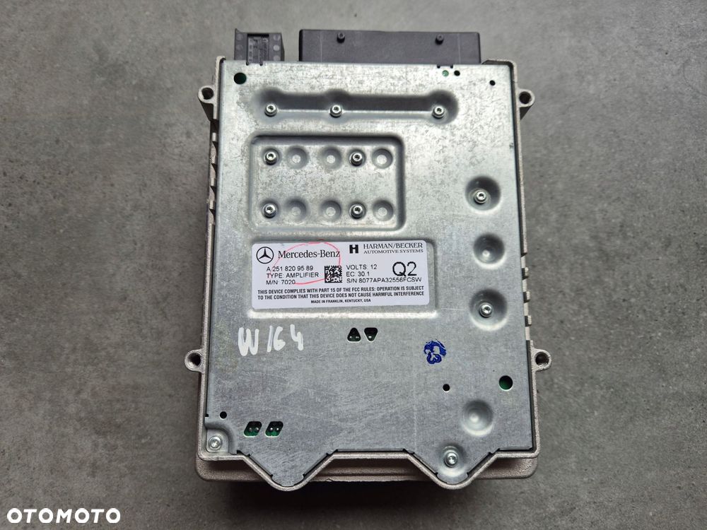 wzmacniacz mercedes ml w164 2518209589 - 1
