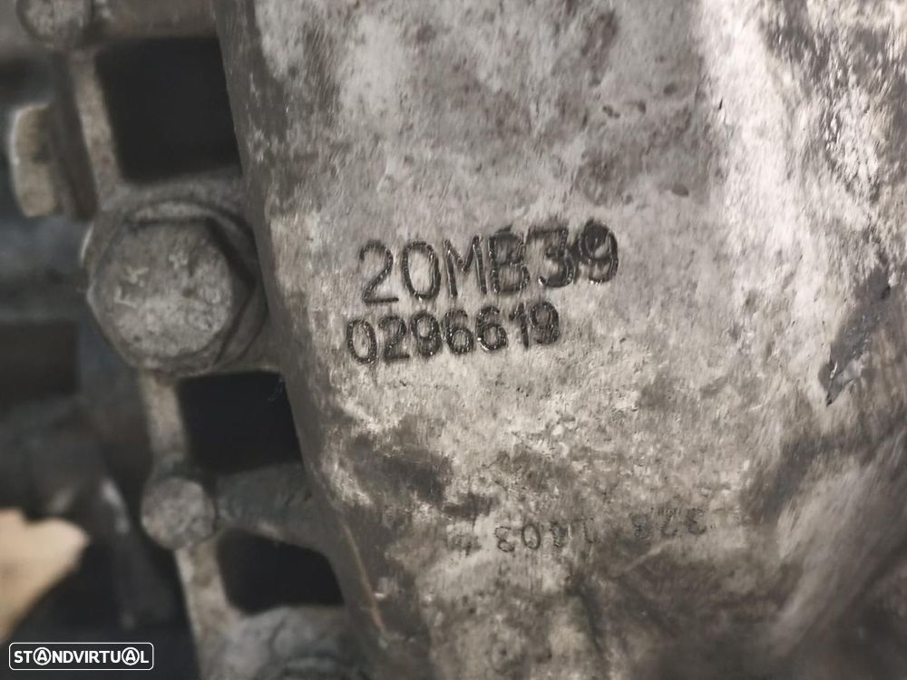 Caixa de velocidades manual PEUGEOT 308 SW II 1.6 BlueHDi 120 20MB39 MOTOR BHZ - 5