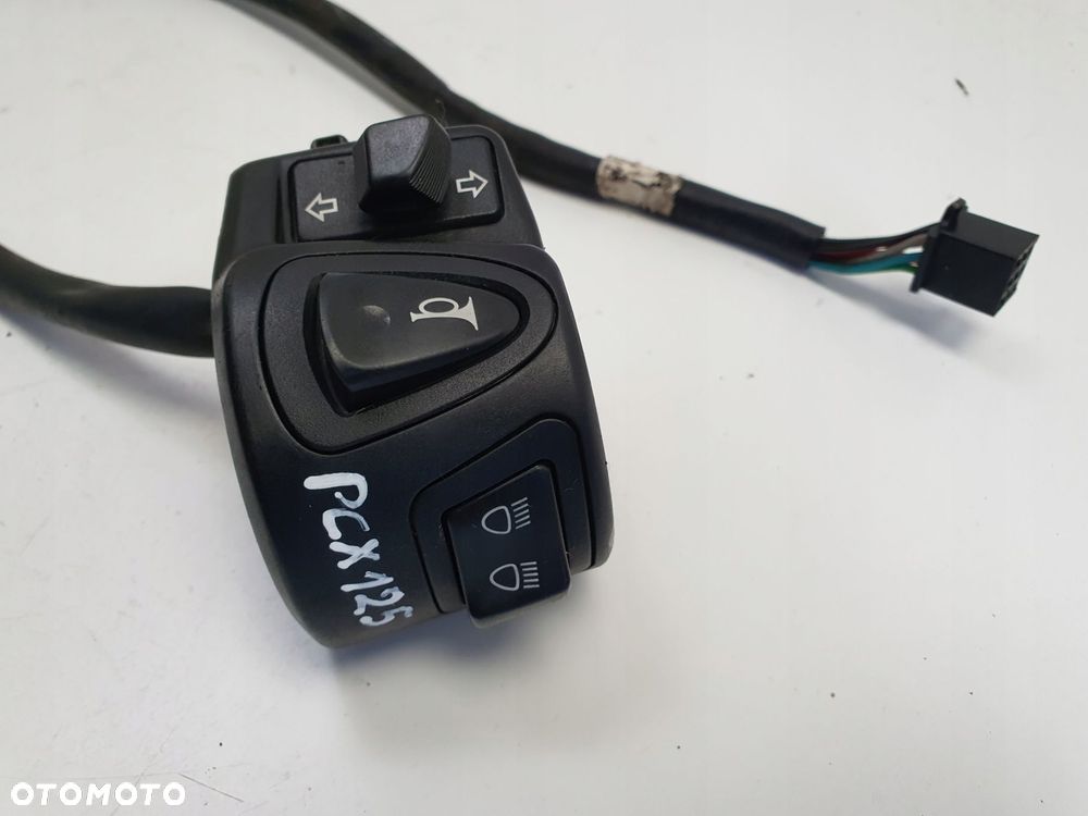 PRZEŁĄCZNIK KIERUNKOWSKAZÓW HONDA PCX 125 PCX125 09-13r Klakson włącznik - 3