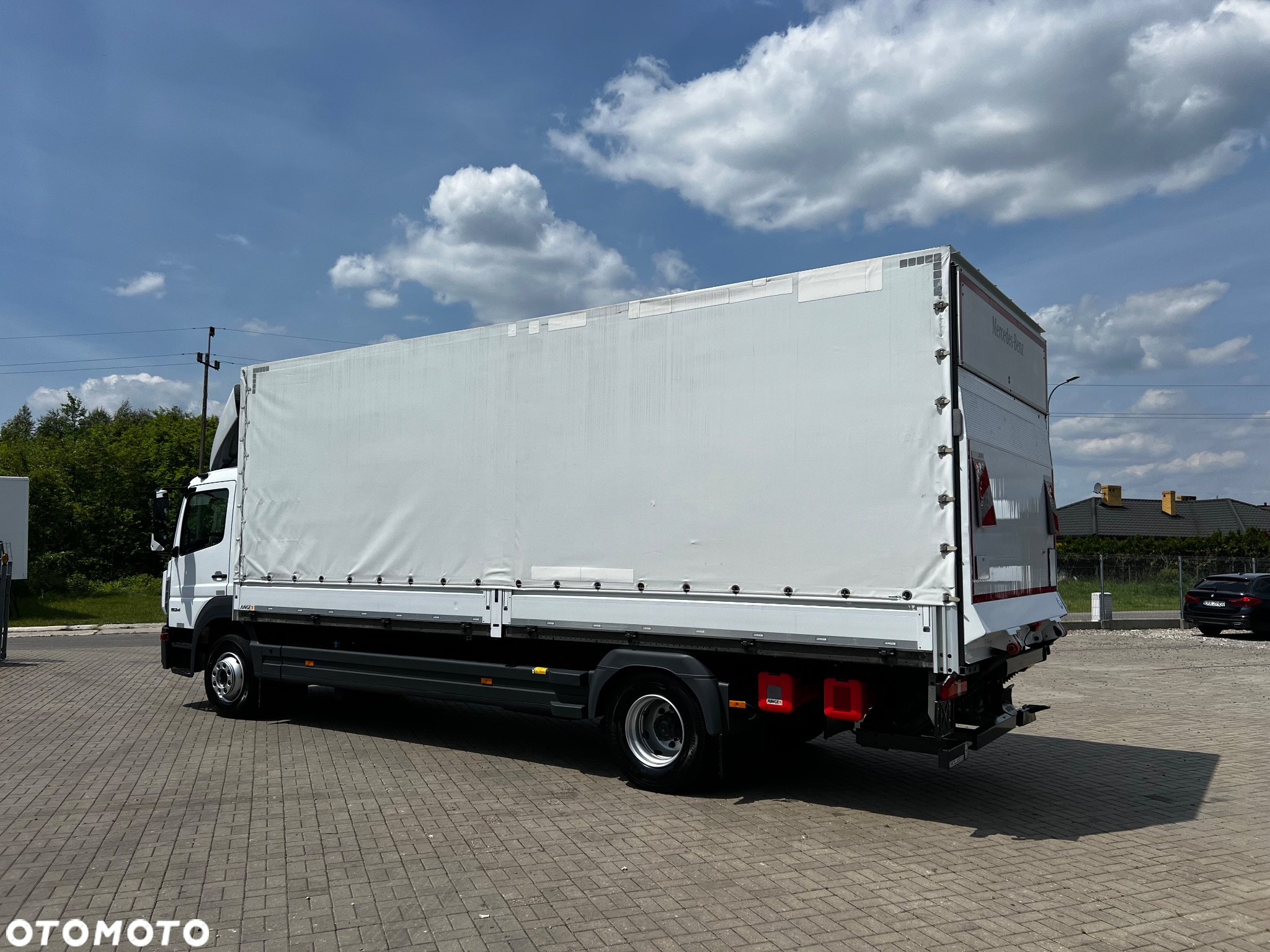 Mercedes-Benz ATEGO 1524 BURTO-PLANDEKA 7.3m WINDA - 7