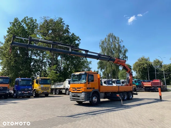 Mercedes-Benz Actros 3348  6x4 żuraw ATLAS 620.3 sterowanie radiowe