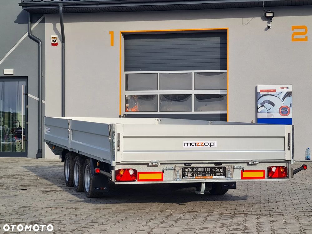 Niewiadów DOSTAWA Atlas przyczepo-laweta 500x210 cm DMC 3500 kg AMORTYZATORY BURTY ALU - 7