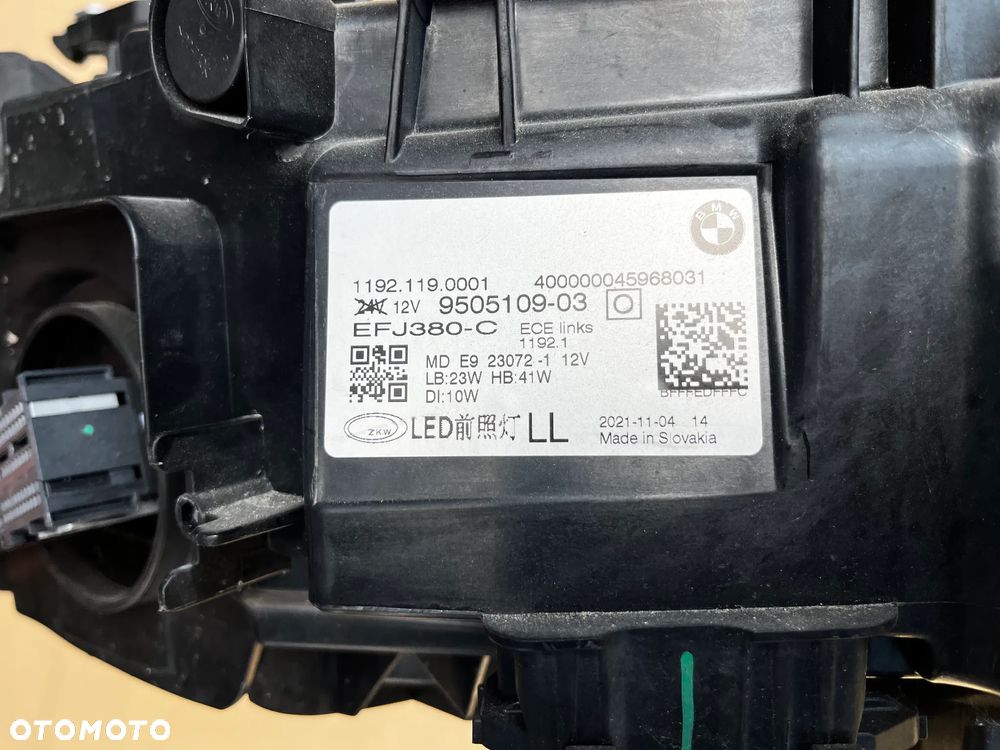 LAMPA LEWA LED BMW G22 G23 CAŁA ORYGINAŁ NIE NAPRAWIANA - 5