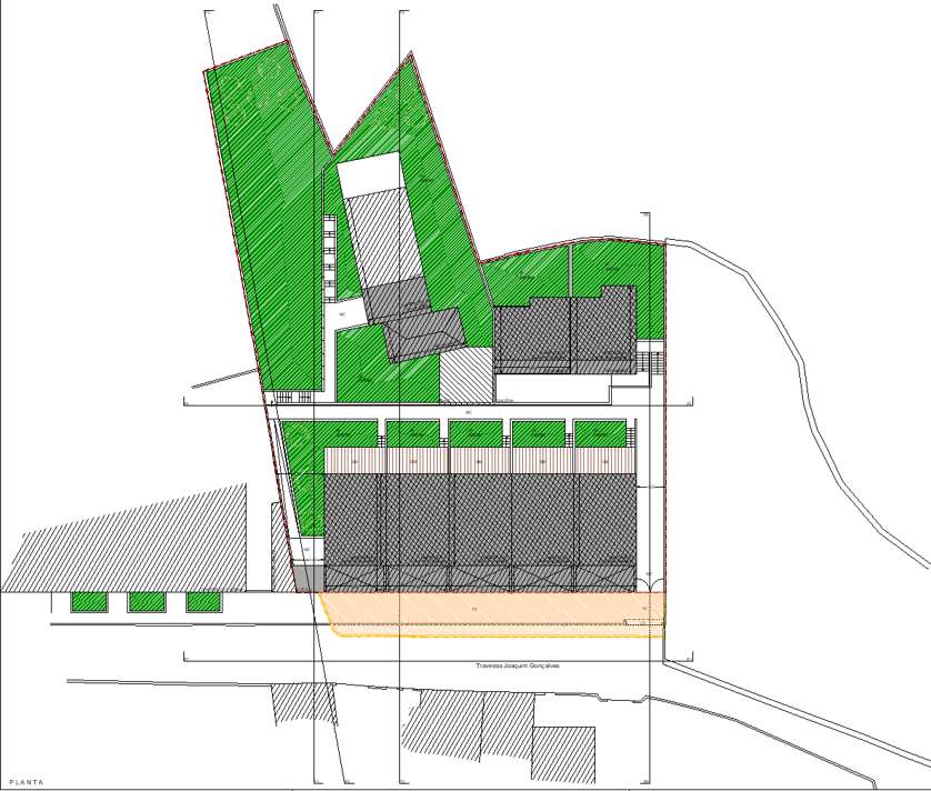 TERRENO URBANO 2200M2 - PIP APROVADO - 8 MORADIAS T3 - Grande imagem: 3/7