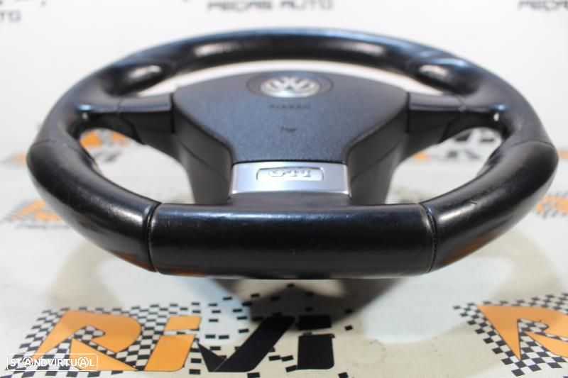 Volante Volkswagen Golf V (1K1)  Volante Vw Golf 5 Gti Flat Bottom - 3
