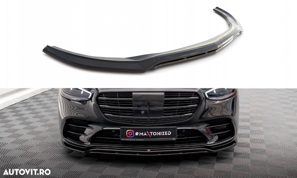 Prelungire Bara Fata compatibila cu Mercedes S Class W223 AMG Line Maxton Design - 1